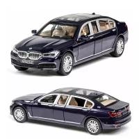 Машинка металлическая инерционная BMW 760 1:24 (в коробке)