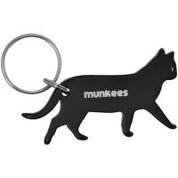 Брелок Открывалка Munkees 2021-22 Кошка Чёрный
