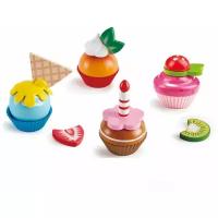 Игровой набор Hape Cupcakes E3157 разноцветный