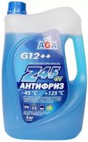 Антифриз Aga Z45 G12++ Готовый -45C Синий 5 Кг Aga306z (Допуск Для Электромобилей) AGA арт. AGA306Z