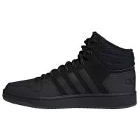 Кеды adidas Hoops 2.0, полнота 10, размер 8 UK, черный