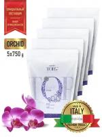 Комплект Воск горячий (пленочный) ITALWAX Top Line Orchid (Орхидея) гранулы 750 гр. х 5 шт