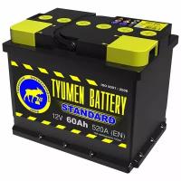 Аккумулятор Tyumen Battery Standart 60 Ач прямая полярность