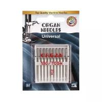 Игла/иглы Organ Universal 10/70, серебристый, 10 шт