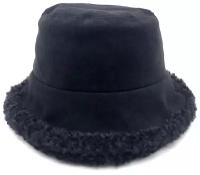Шляпа панама женская, FABRETTI, черная