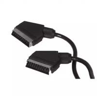 Кабель Buro Scart (m)/Scart (m) 1 м соединительный черный BSC001-B-1