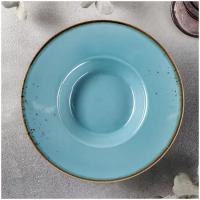 Magistro тарелка для пасты Церера, 21 см голубой
