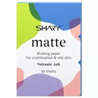 Shary матирующие салфетки Matte Volcanic Ash, 50 шт