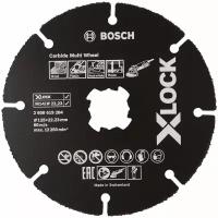 BOSCH 2 608 619 284 2 608 619 284_круг отрезной! 125х1x22.2 мм Bosch X-LOCK Carbide Multi Wheel