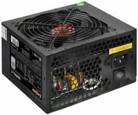 Блок питания 500W ExeGate 80 PLUS® 500PPH-LT (ATX, APFC, КПД 82% (80 PLUS), 12cm fan, 24pin, 2x(4+4)pin, 2xPCI-E, 6xSATA, 3xIDE, black, Color Box)