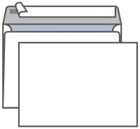 Конверт C5, KurtStrip, 162*229мм б/подсказа, б/окна, отр. лента, внутр. запечатка, 1000 шт