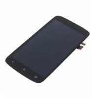 Дисплей для HTC One S (в сборе с тачскрином) аналог, черный