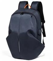 Рюкзак MyPads M1205 со светоотражающей полосой из качественной износостойкой влагозащитной ткани «Оксфорд» для ноутбуков 15.6 / 16 / 17 дюймов мо