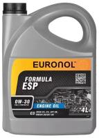 Моторное масло EURONOL ESP FORMULA 0W-30 Синтетическое 4 л