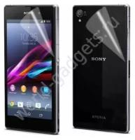 Защитная пленка для Sony Xperia Z1 / L39h (2 в1 перед + зад)