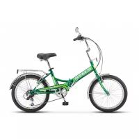 Велосипед Складной Stels Pilot 450 (20) Зелёный, рама 13,5 6-ти скоростной