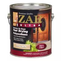 Лак ZAR Ultra Exterior Oil-Based Polyurethane полиуретановый прозрачный, полуматовая, 3.78 л