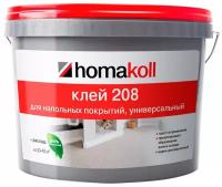 Клей для гибких напольных покрытий Homa Homakoll 208 14 кг