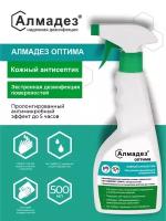 Антисептическое бесспиртовое средство Алмадез Оптима 500 мл. триггер