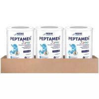 Спайка Лечебная смесь Peptamen Junior на основе гидролизованного белка для детей с 1 года до 10 лет с нарушениями работы ЖКТ, 3ШТx400г