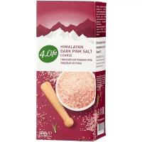 4Life соль Гималайская розовая, крупный, 500 г, картонная коробка
