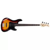 Бас-гитара Cort GB34JJ Sunburst санберст