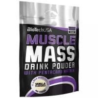 Гейнер BioTechUSA Muscle Mass (4000 г), Ваниль