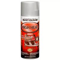 Rust-Oleum High Heat Spray Термостойкая краска до 1093°С (Аллюминий, спрей, 0,34 кг)