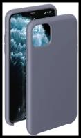 Накладка силикон Deppa Liquid Silicone Case для Apple iPhone 11 Pro, серо-лавандовый, арт.87477