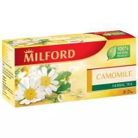 Чайный напиток травяной Milford Camomile в пакетиках, 20 пак