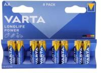 Батарейка VARTA LONGLIFE Power AA, 8 шт