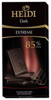 Шоколад Heidi Extreme темный 85%, 80 г