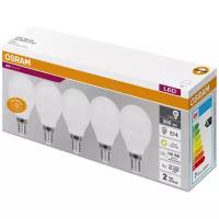 Лампа светодиодная LEDVANCE Led Value CLP60 7SW/830 230В, E14, 7 Вт, 3000 К