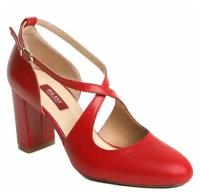 Туфли женские всесезонные MILANA 191066-1-1401 красный размер 40