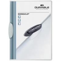 DURABLE Папка с клипом Swingclip A4, пластик, белый