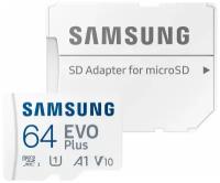 Карта памяти Samsung MicroSDXC Evo Plus 64GB (MB-MC64KA/CN)