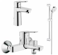 Душевой гарнитур Grohe BauEdge NB0004-2, хром хром 1750 мм