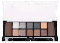 Тени для век TF Color Palette Eyeshadow 12 оттенков, тон 02C Коричнево-бежевая гамма