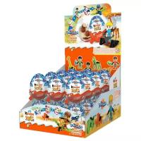 Шоколадное яйцо Kinder Joy Infinimix с игрушкой, серия для мальчиков, коробка, 24 шт