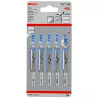 Пилки для лобзиков Bosch T 218 А HSS Bf Metal (5шт)