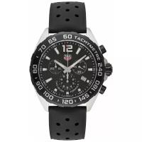 Наручные часы TAG Heuer CAZ1010.FT8024, серебряный, черный