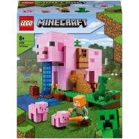 Конструктор LEGO Minecraft 21170 Дом-свинья, 490 дет