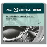 Super Clean WM Обезжиривающее средство для стиральных машин Electrolux, 2 мл, 100 г, 2 шт