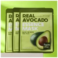 FarmStay Набор масок для лица Farmstay, с авокадо, 3 шт