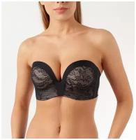 COQUETTE REVUE бюстгальтер с форм. чашками Secret 88008 B (95B, black with nude)