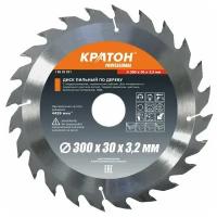 Диск пильный по дереву Кратон PROFESSIONAL 300x30 мм, 60Т