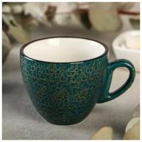 Кофейная чашка 190 мл Splash, цвет зеленый WL-667535 / A