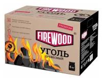 Уголь Firewood Premium древесный, 4кг