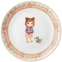 Набор тарелок закусочных fashion princess 2 шт 19 см Lefard (415-2200)