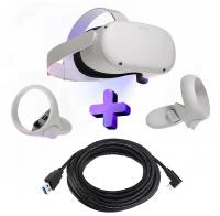 Провод 5м для подключения Quest 2 к ПК и ПОДАРОК Oculus Quest 2 128 gb